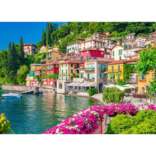 Rompecabezas HUADADA, lago Como, paisaje, Italia, 500 piezas