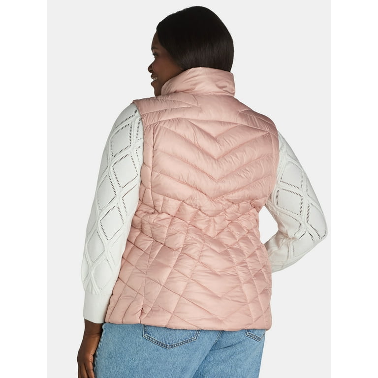 Calvin klein plus size puffer vest deals