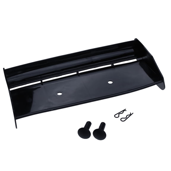 FLMLF RC Car Tail Wings Kit Black Plastic for 1/5 HPI Baja RV KM 5B 5T RC Car Parts Spare