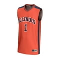 thumbnail image 2 of Youth GameDay Greats #1 Orange Illinois Fighting Illini Lightweight Collegiate Basketball Fashion Jersey, 2 of 4