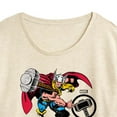 thumbnail image 3 of Marvel Thor - Collegiate - Women's Short Sleeve Graphic T-Shirt, 3 of 5