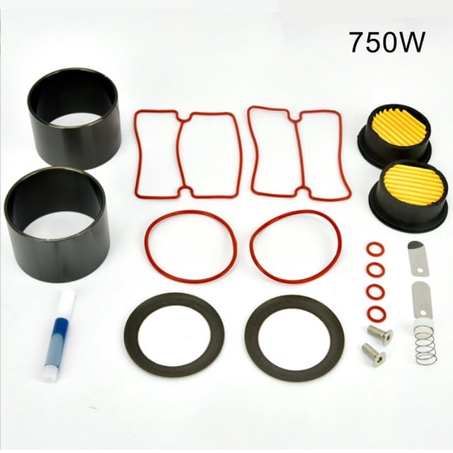 20Pcs Oil-Free Silent Air Compressor Repair Kit for 550W 750W 1100W 1500W Models 750W
