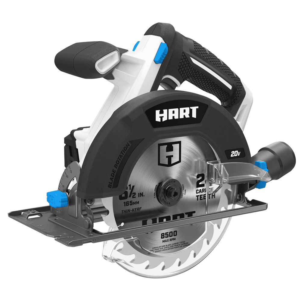 HART 20V Cordless 6.5Inch Circular Saw (Battery Not Included) HPCS01