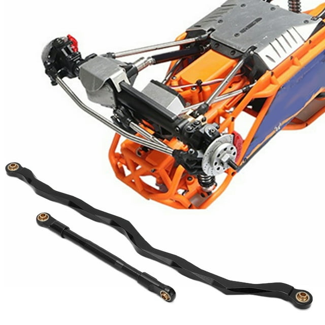 RC Steering Links Rod, Light Weight Crawler Car Tie Rod for Axial RBX10 Black,Silver,Red