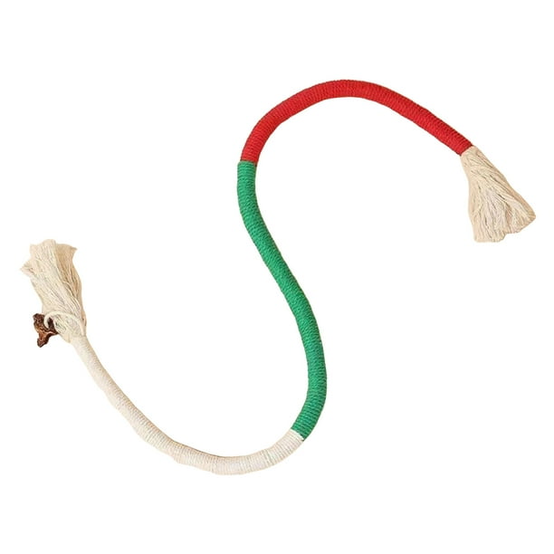 Juguete para gatos - 70 cm, cuerda de algodón, para los molares del gato/Entretenimiento/Interacción