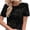 Yellow, variant on Turilly Sequin Tops for Women 2025 Summer Tops Party Clib Solid Crew Neck Glitter Blouse