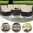 thumbnail image 2 of Outdoor Waterproof Couch Cushion Covers, Stretch Individual Patio Chair Cushion Outdoor Seat Cushion Pad, 2 of 8