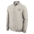 thumbnail image 2 of Men's Fanatics Cream Tampa Bay Lightning Authentic Pro Road Full-Zip Bomber Jacket, 2 of 3