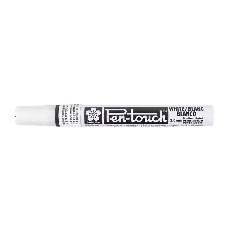White Paint Pen Acrylic Marker: 8 Pack 0.7Mm White Paint Marker for Metal,  Art, Wood, Black Paper, Plastic, Ceramic, Metallic, Rock Painting, Drawing,  Extra Fine Point, Ideal for Artist & Students