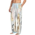 thumbnail image 2 of Bingfone Cute Animals Mens All Over Print Sleep Pajama Pants-Small, 2 of 9