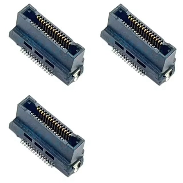 3X Puerto de Zócalo de Unidad de DVD para Consola para Slim, Placa Base para Slim, Ranura de Interfaz de Host, Puerto de Reparación, Piezas de Repuesto