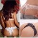thumbnail image 2 of Europa y Estados Unidos lencería sexy para damas encaje transparente lazo ropa interior bragas tanga, 2 of 4