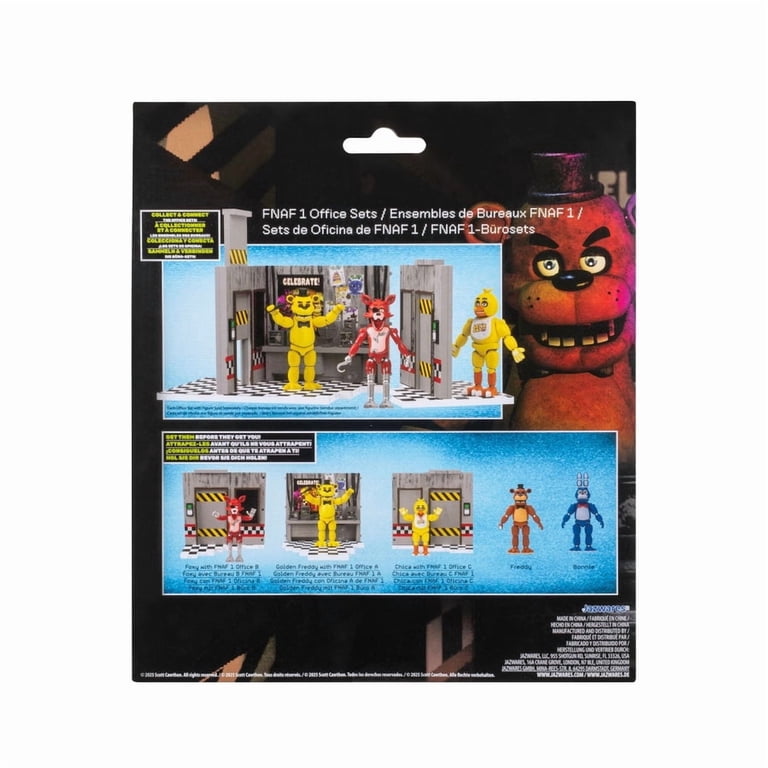 Five Nights at Freddy's フィギュアセット Jazwares Five Nights at Freddys Classic Chica Office Set - 5-Inch