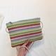 thumbnail image 1 of Xiao Hua Bolso de hombro tejido para mujer, bolso de mano y neceser, elegante bolso de playa de verano, 27,6 x 1,0 x 18 cm (amarillo), 1 of 4