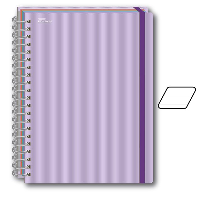 Libreta Profesional Universitaria Colores Pastel 200 Hojas Raya Printaform