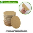 thumbnail image 3 of Unique Bargains Universal 6" 40 Grit Sanding Discs Hook Loop Sanding Sheets Aluminum Oxide 100Pcs, 3 of 6