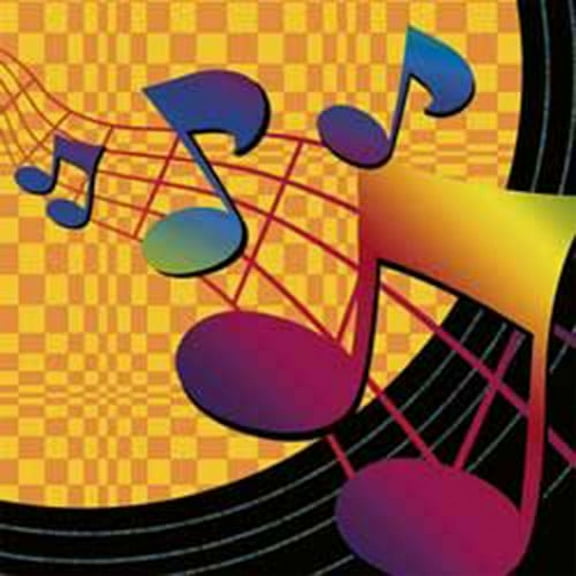 Blast From the Past Disco Small Napkins (16ct)