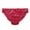 Red, variant on Womens Underwear Satin & Silky Ladies Panties Bikini Type