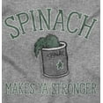 thumbnail image 2 of Spinach Makes Ya Stronger Popeye Crewneck T Shirts Boy Girl Teen Brisco Brands M, 2 of 5