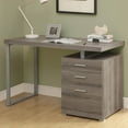 thumbnail image 3 of Monarch Specialties Computer Desk, Home Office, Laptop, Storage Drawers, 48"L, Work, Brown Laminate, 3 of 6