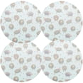 thumbnail image 2 of Cute Sheep Placemats Round Table Mats Non-Slip Washable Heat Resistant Kitchen Place Mat for Home Dining Coffee Tabletop (4PCS) Home Decor, 2 of 7