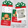 thumbnail image 3 of Big Dot of Happiness Gingerbread Christmas - Gingerbread Man Holiday Party Money and Gift Card Sleeves - Nifty Gifty Card Holders - 8 Ct, 3 of 8