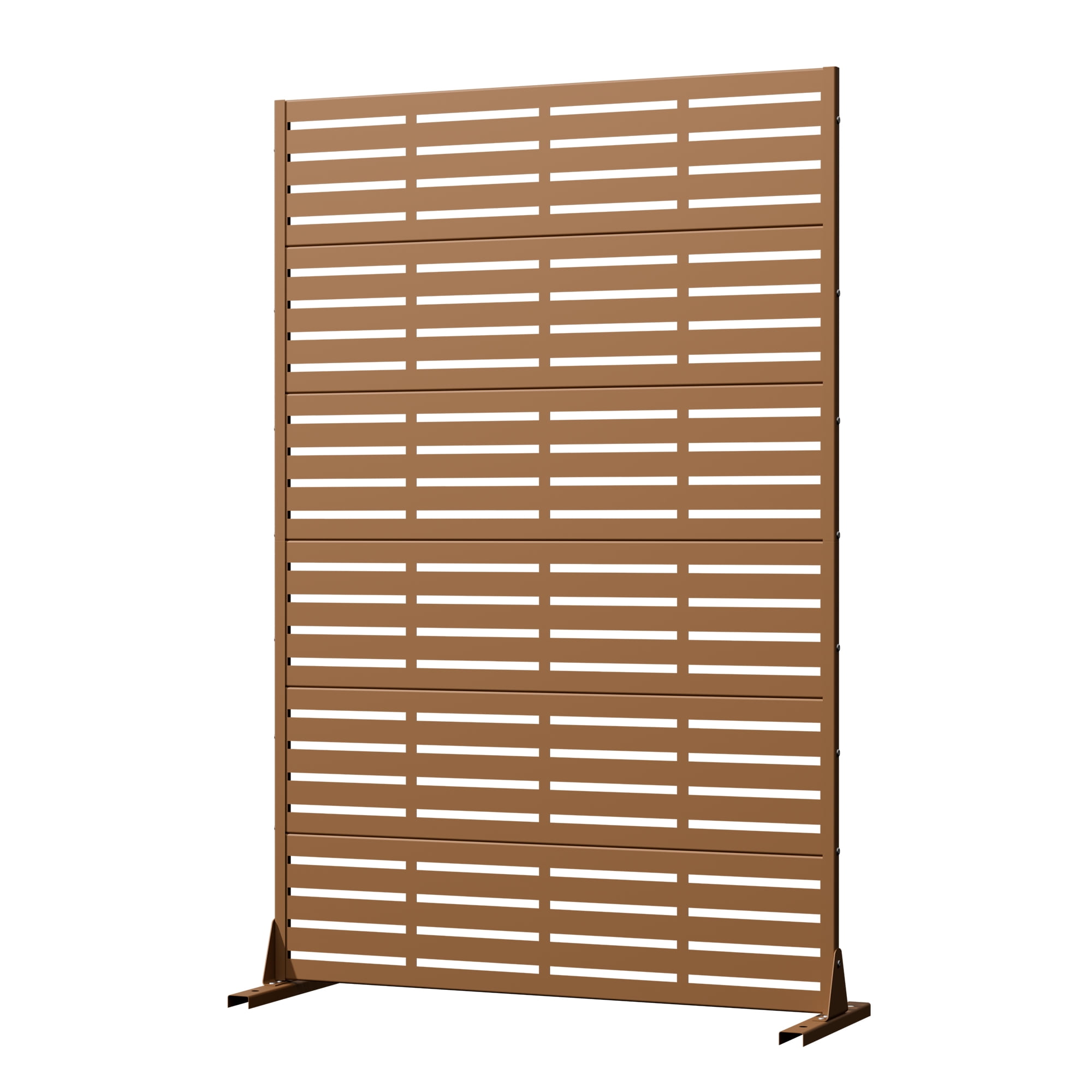 Metal Outdoor Garden Privacy Screen Fence Panel