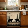thumbnail image 6 of DefiDgd Forest Pattern Fridge Magnet,Rustic Farmhouse Style Decorative Magnet,Waterproof Magnetic Ornament for Metal Kitchen Appliances Cabinet Indoor Home Daily Decor(B), 6 of 6