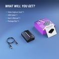 thumbnail image 2 of Fifine AmpliGame Video Capture Card, HD 1080 60fps for Audio Video, Gaming, Live Streaming, 4K HDMI to USB Capture Card Compatible with PS4/Windows/M, 2 of 8