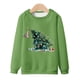 thumbnail image 1 of Sudaderas sin capucha para hombre, estilo casual, a la moda, con cuello redondo, estampado, de manga larga, blusas de manga larga y cuello redondo, blusas de poliéster para hombre, 1 of 4
