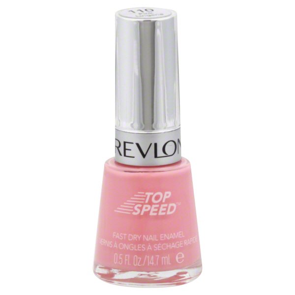 Revlon Top Speed Fast Dry Nail Enamel, 110 Pink Lingerie, 0.5 fl oz