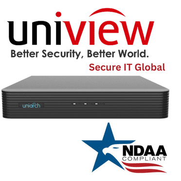 Uniarch by Uniview NDAA 8‑Channel PoE 4K Network Video Recorder with HDMI Output – From Secure IT Global