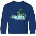 thumbnail image 3 of Inktastic San Juan Puerto Rico Long Sleeve Youth T-Shirt, 3 of 5