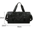 thumbnail image 2 of Sports Gym Bag with Shoes Compartment & Wet Pocket Lightweight Yoga Bag, 2 of 6