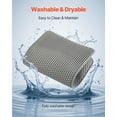 thumbnail image 5 of VEVOR Cat Litter Mat, 24 x 15 in, Double-Layer Litter Box Mat, Non-Slip & Urine-Proof Litter-Trapping Mats for Indoor Cats, Honeycomb Design, Soft on Paws, Washable Large Kitty Mats for Floor, 5 of 9