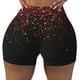 thumbnail image 2 of Fotbe Red Glitter1 Shorts Sin Costuras – Shorts Deportivos de Cintura Alta para Mujer, Elásticos para Gimnasio, Yoga, Running o Ciclismo-X-Large, 2 of 8
