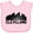 AD-Pink, variant on Inktastic cleveland skyline Boys or Girls Baby Bib