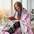 thumbnail image 4 of Book Lovers Gifts, Gifts for Book Lovers, Librarian Gifts Blankets 60"x50", Book Lover Gifts for Women, Book Blanket, Gifts for Readers Book Lovers Women, Book Reader Gifts, Book Club Gifts, 4 of 5