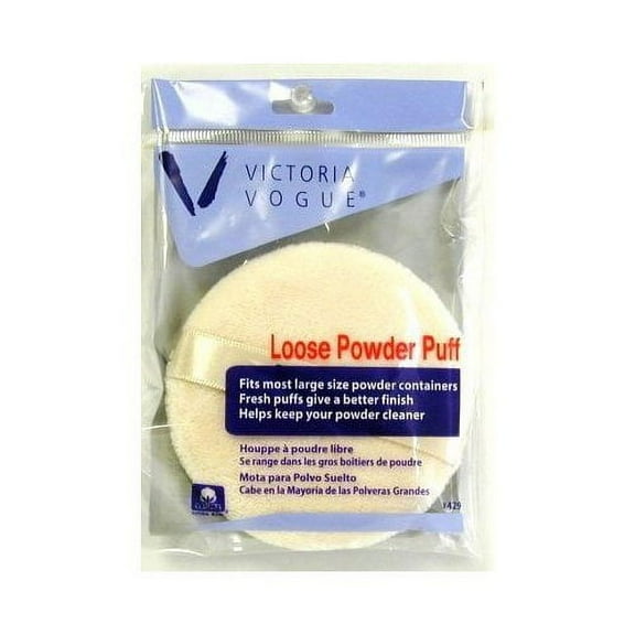 Victoria Vogue Loose Powder Round Puff