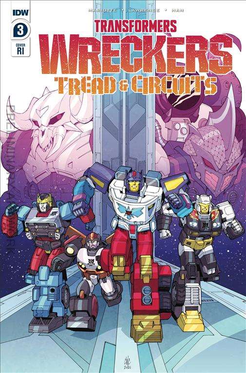 Transformers WreckersTread And Circuits 3C VF ; IDW Comic Book