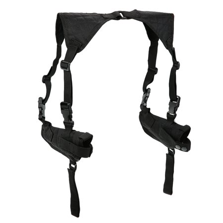 Tactical Double Horizontal Shoulder Holster Universal Military Adjustable Under Arm Double Carrier