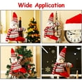 thumbnail image 5 of 2 piezas de hebillas de cortina navideñas, adornos navideños para ventanas, ganchos de cortina con dibujos animados para sala de estar, dormitorio, decoración del hogar (estilo muñeco de nieve), 5 of 5