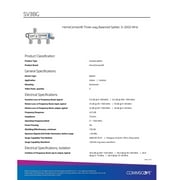 Commscope Digital SV-3BG 3-Way Balanced Coaxial Splitter, 5-1002 Mhz