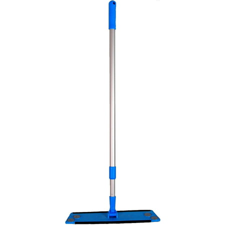 Super Absorbent Microfiber Mop for Hardwood, Laminate, Tile, Vinyl, Marble, Stone or Linoleum Floors. Use for Cleaning or Dusting. Strong Durable Handle. Plus 2 Microfiber Mop
