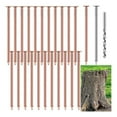 thumbnail image 2 of 25 Pcs Copper Nails to Killing Trees,3.5 Inch Pure Copper Nails Bulk,Stump Removal Spikes Hardware Nails for Trees, 2 of 5