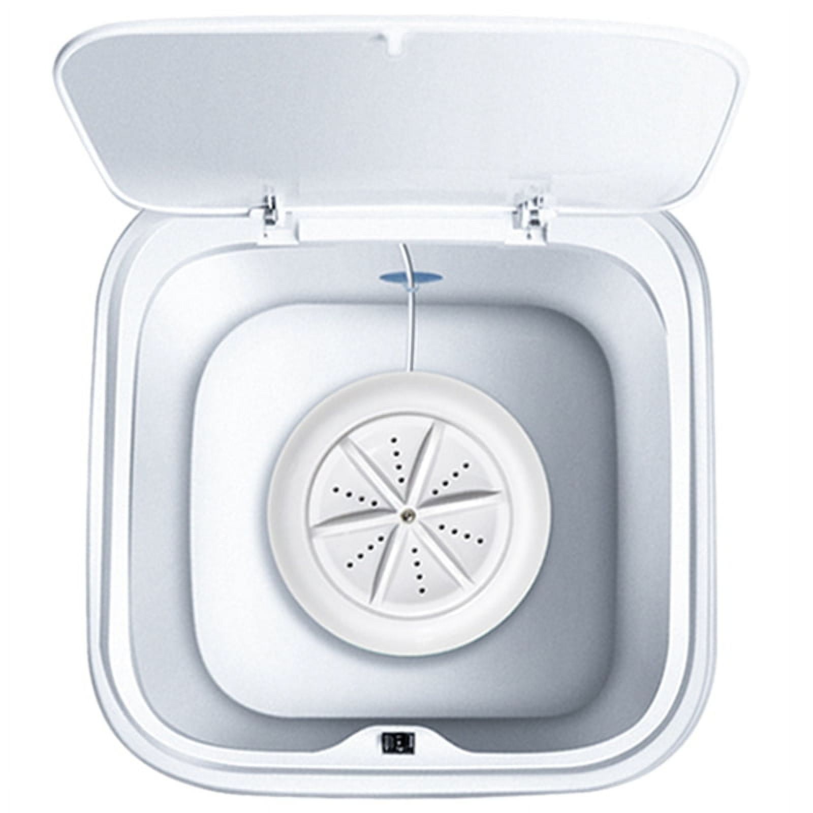 QSCQ UltrasonicTurbo Portable Roller 10L High-Efficiency Washing Machine with Quick Clean Feature