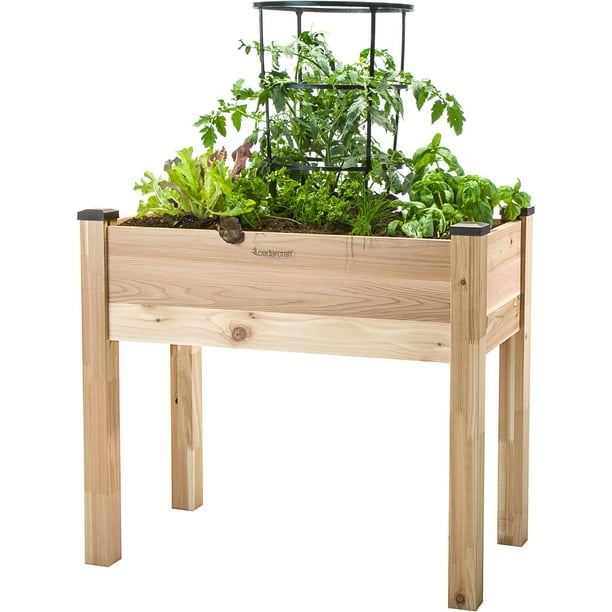 CedarCraft 18&quot; x 34&quot; Elevate Planter
