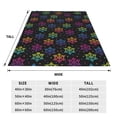 thumbnail image 3 of Susaid Rainbow Snowflake Print Microfiber Cleaning Cloth, Multi-Functional Cleaning Towels, Highly Absorbent Cleaning Rags,Cleaning Cloths for Car Kitchen Home-50"x40", 3 of 7