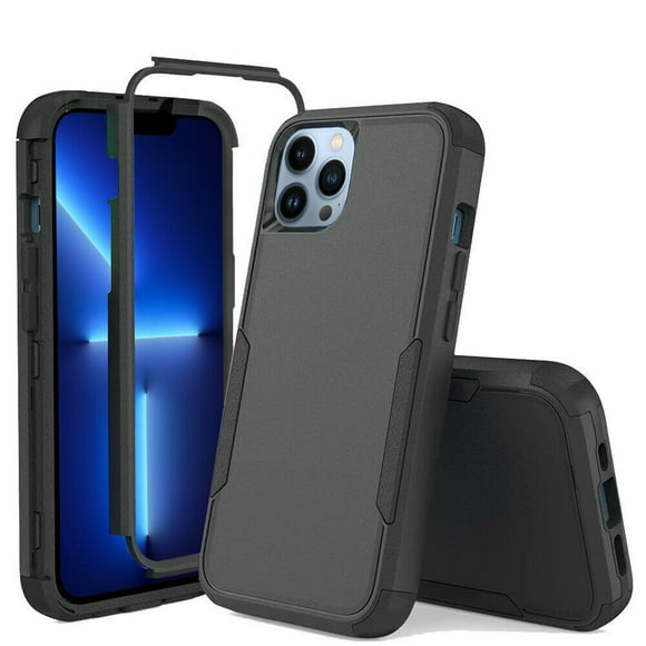 iPhone 14 Pro Max Case Shockproof Dust/Drop Proof 3-Layer Full Body Protection Rugged Heavy Duty Durable Cover Case for Apple iPhone 14 Pro Max 6.7-inch