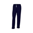 thumbnail image 4 of Gildan Mens Heavy Blend Open Bottom Sweatpants, 2XL, Navy, 4 of 5